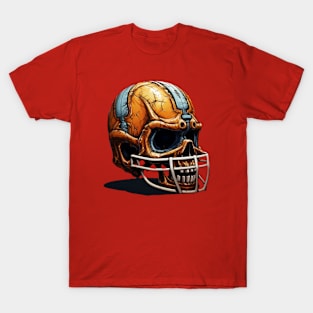 Skull with helmet T-Shirt